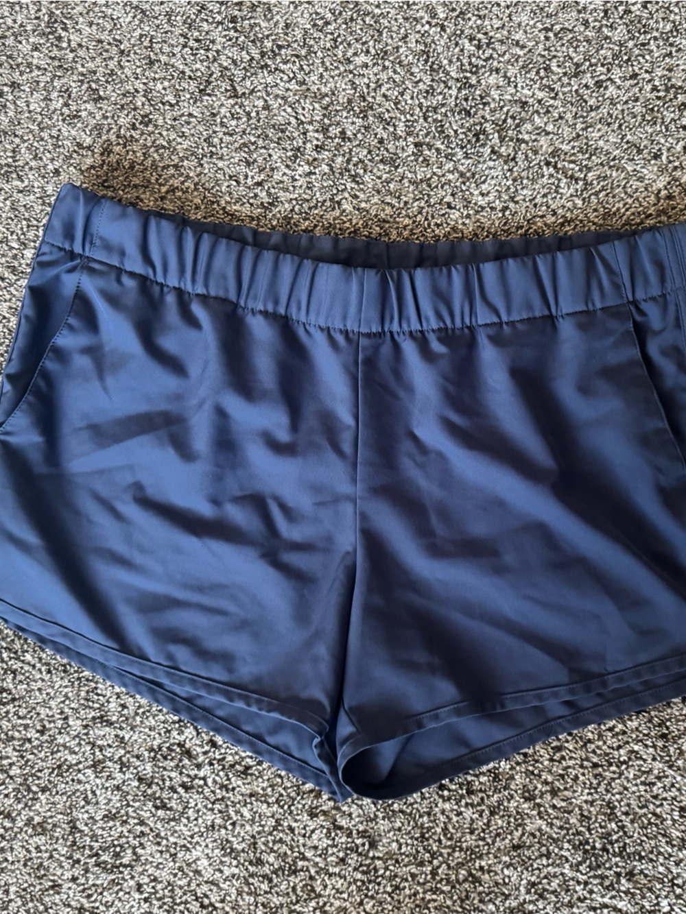 Columbia Navy Blue Athletic Shorts